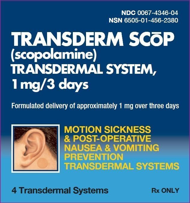 Transderm Scop FDA prescribing information, side effects and uses